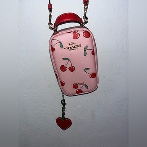 Cherry Coach Crossbody